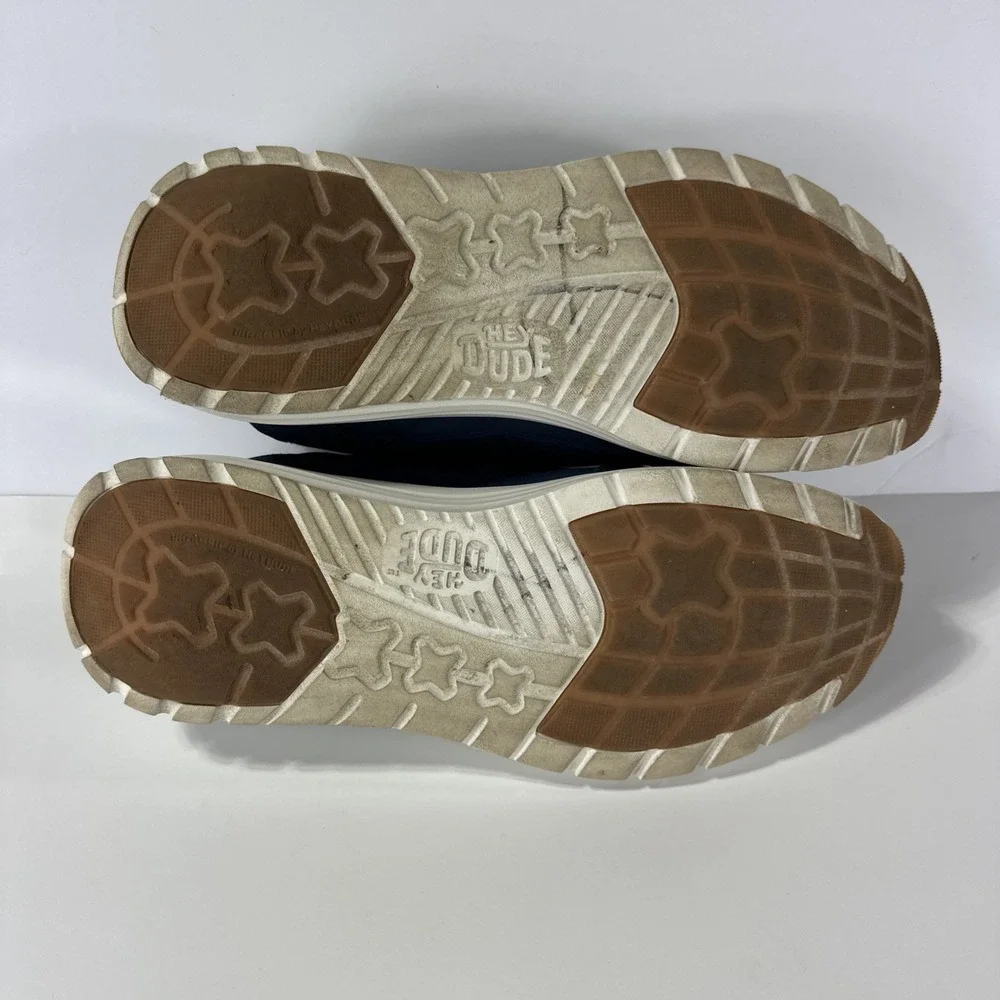 Hey‎ Dude Mens Sirocco Alta Essentials Shoes Sneaker Size 13 Navy Lightweight